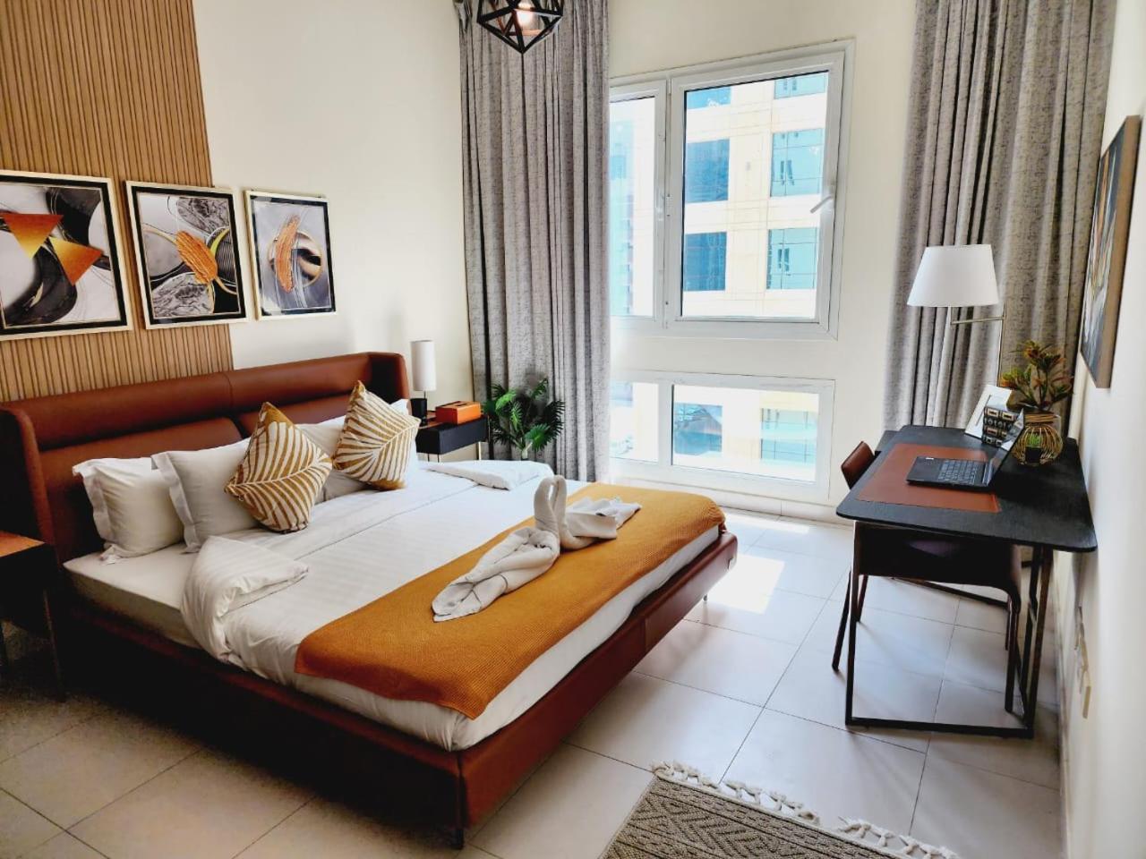 Lovely 1-Bedroom Apartment In The Heart Of Dubai Marina Экстерьер фото